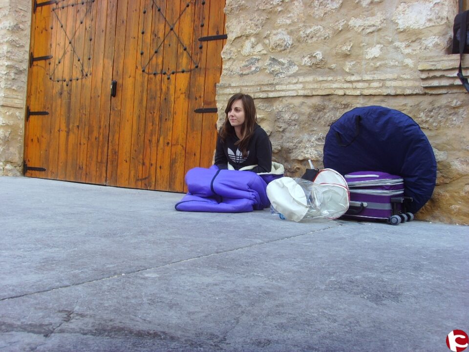 Se llama Rosa y será la primera para ver a Dani Martín. Tienda de campaña