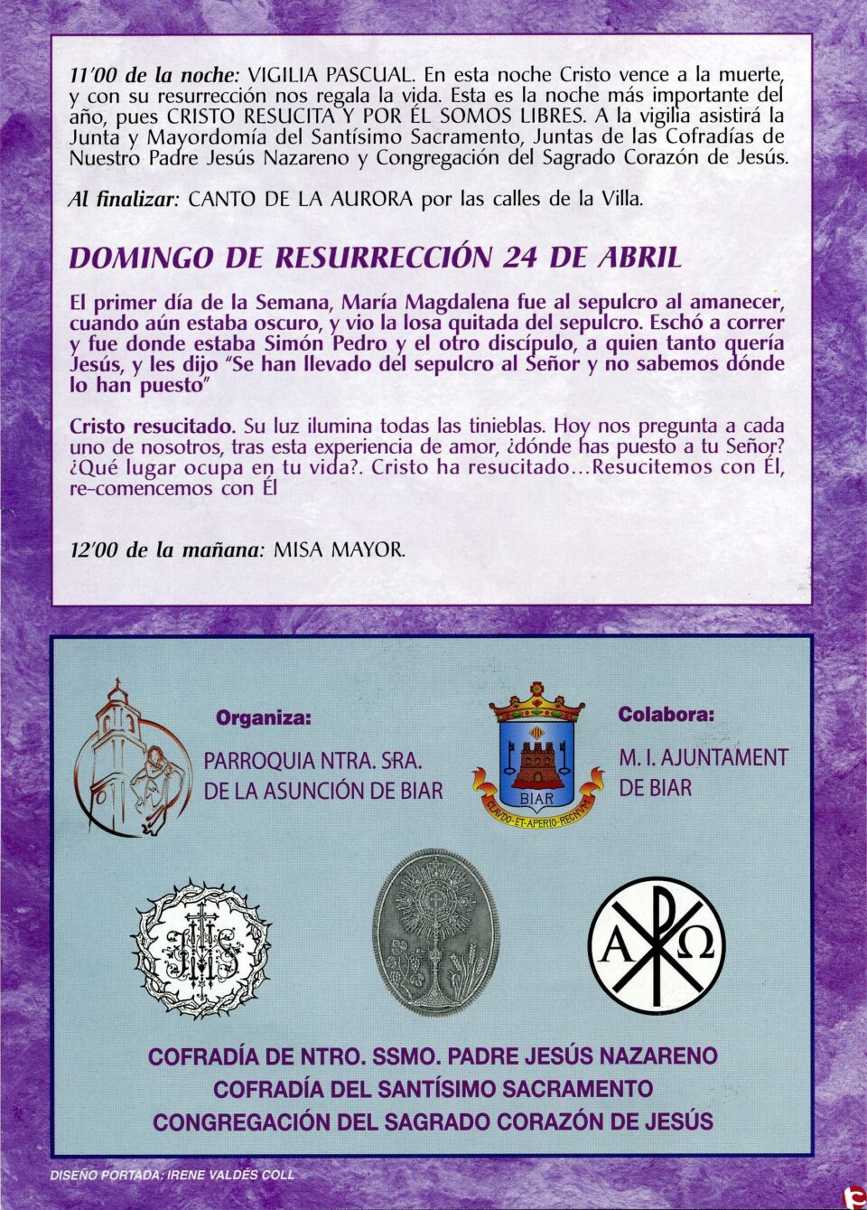 Celebración de la Semana Santa en Biar