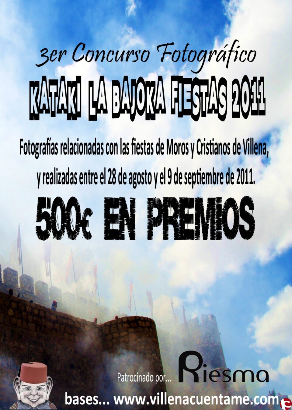 SE ABRE EL PLAZO DE PRESENTACIÓN DE TRABAJOS PARA EL 3º CONCURSO FOTOGRÁFICO KATAKI LA BAJOKA 2011