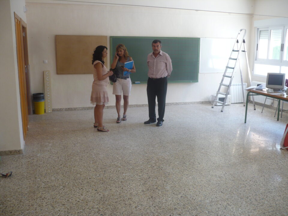 Comienza la construcción del comedor del colegio de Primaria Cid Campeador