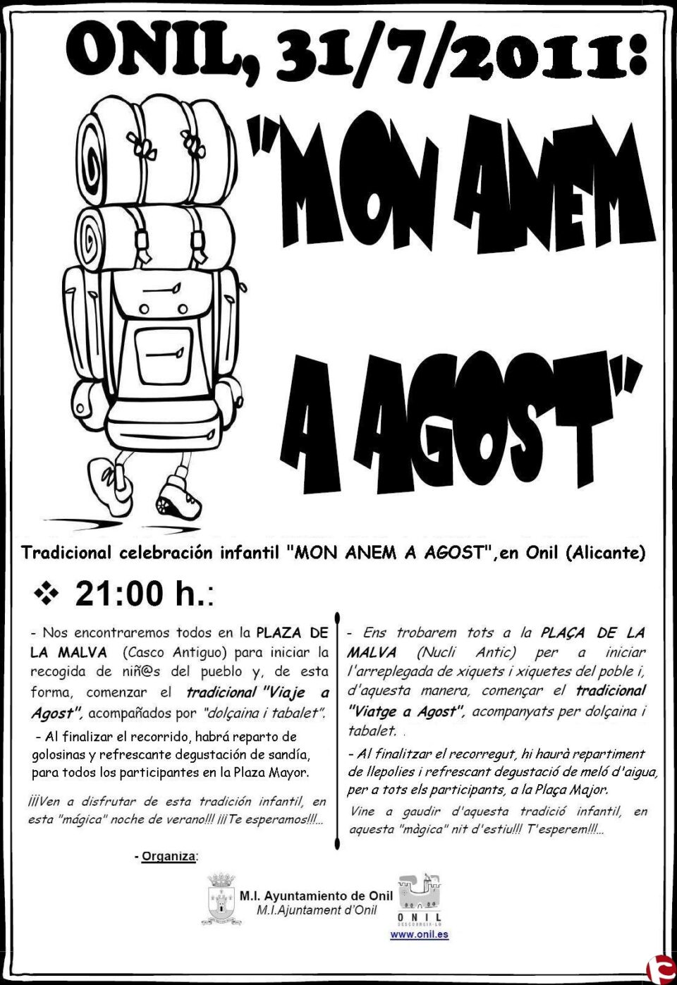 TRADICIONAL CELEBRACIÓN INFANTIL