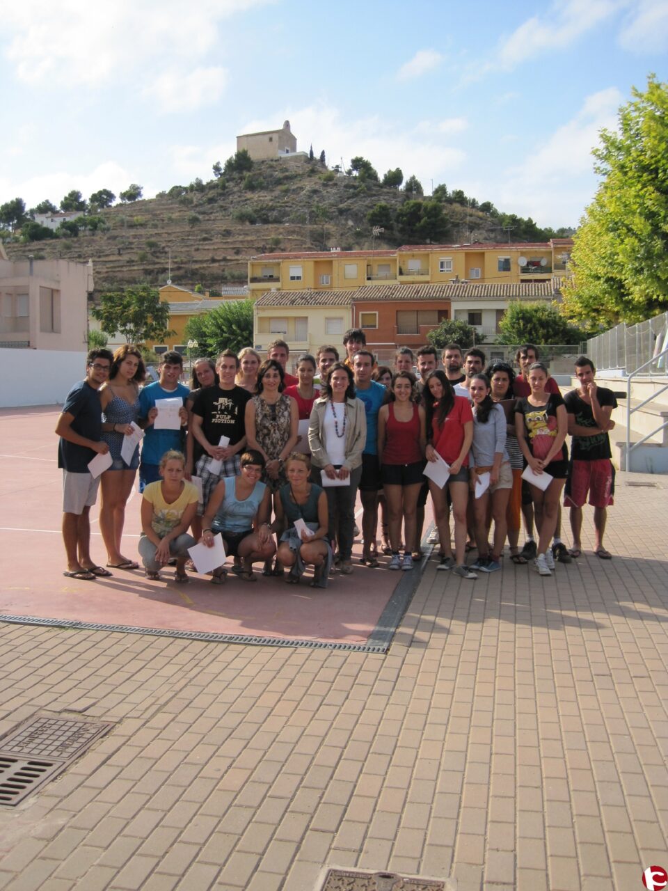 Despedida de los voluntarios del Campo de Trabajo Internacional de Ibi