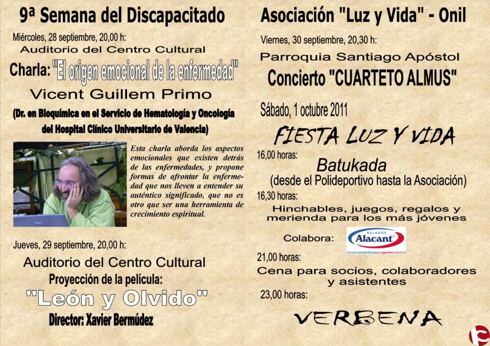 Durante los días 28 de septiembre al 1 de octubre