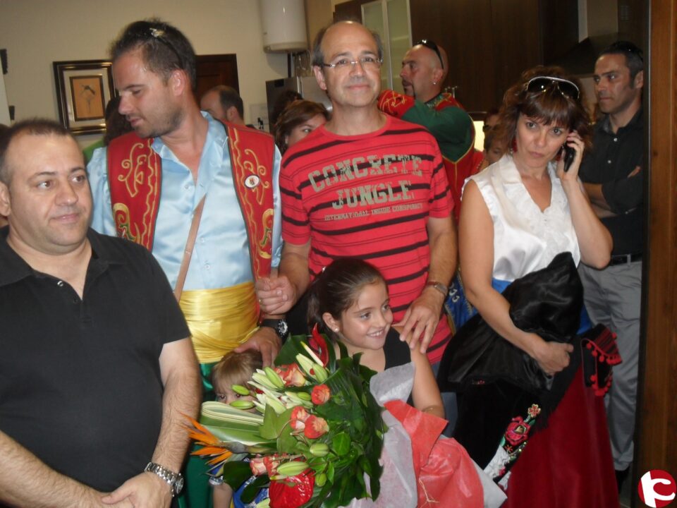 África Palao y Laura Ortega regidoras de las fiestas de 2012