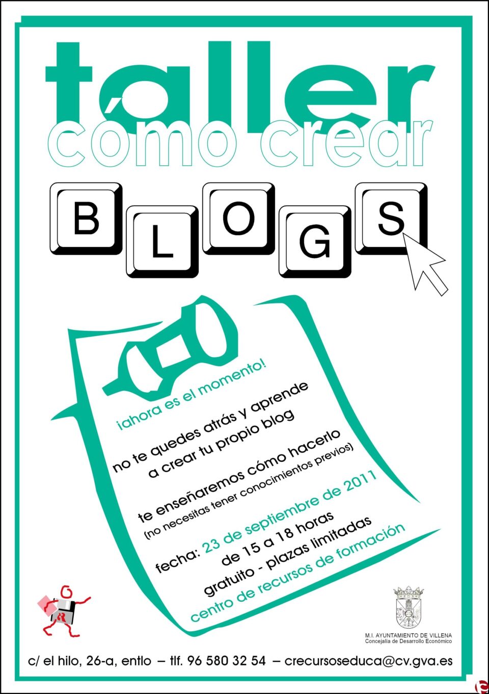 Nuevos talleres gratuitos en el Centro de Recursos de Formación