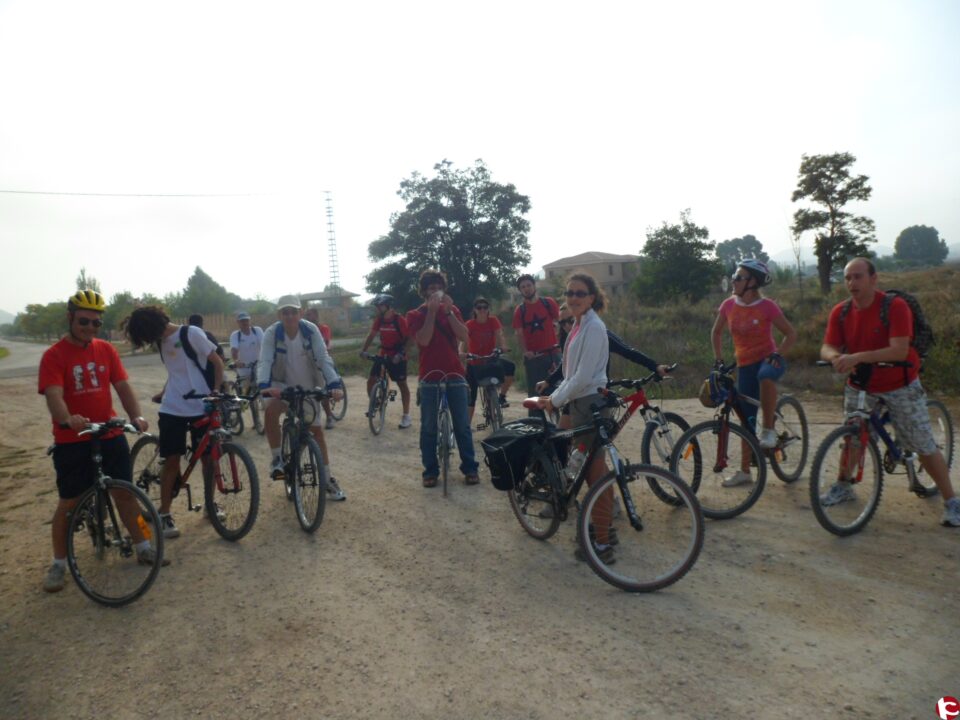 VILLENA EN BICI ARRANCA CON UNA QUEDADA DE TRABAJO EN LAS VIRTUDES