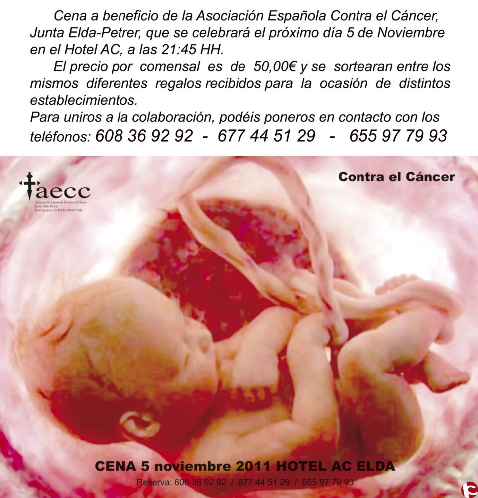 CENA CONTRA EL CANCER