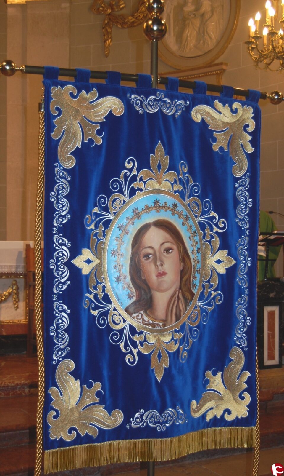 La Purísima ya luce nuevo estandarte