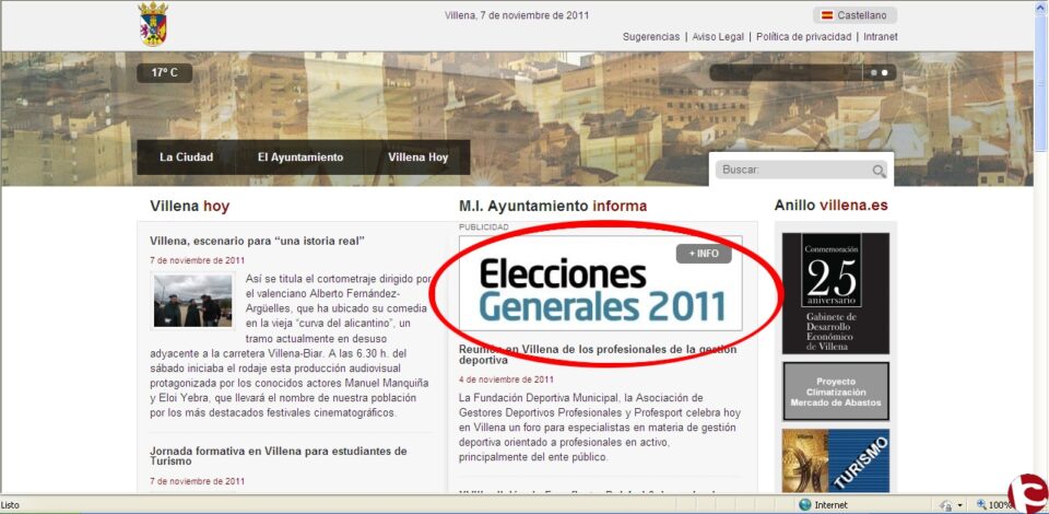 El Ayuntamiento ha puesto a disposición