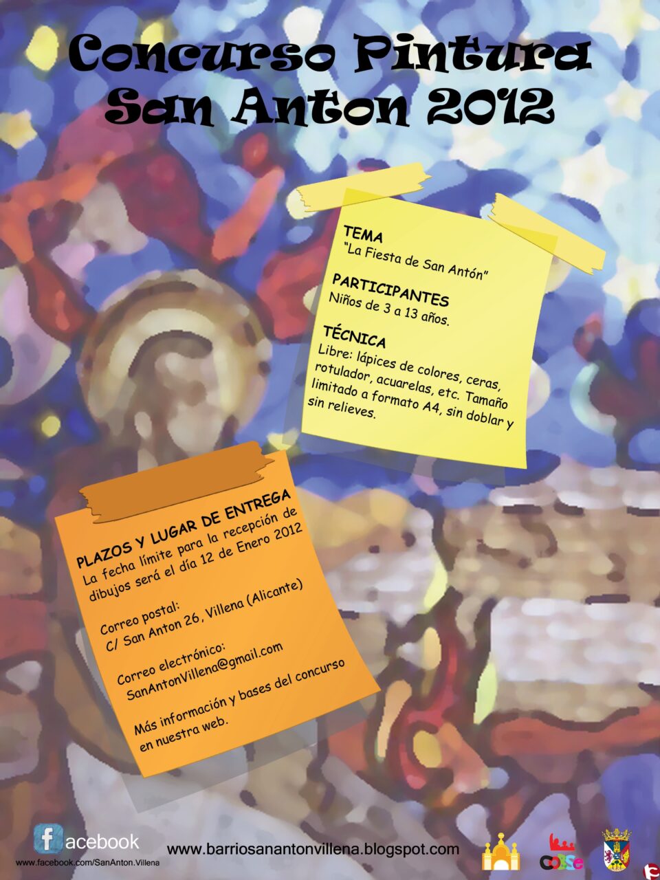 Concurso de pintura de San Anton 2012