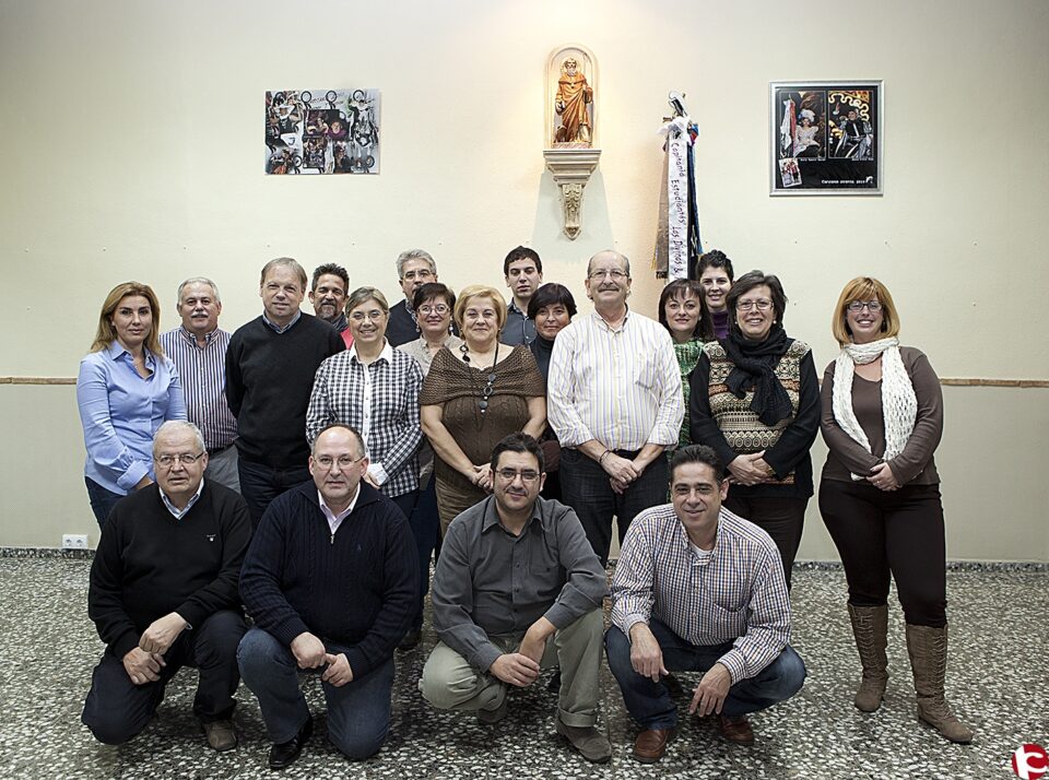 Nueva directiva de la Comparsa de Estudiantes presidida por Rosa Rocamora