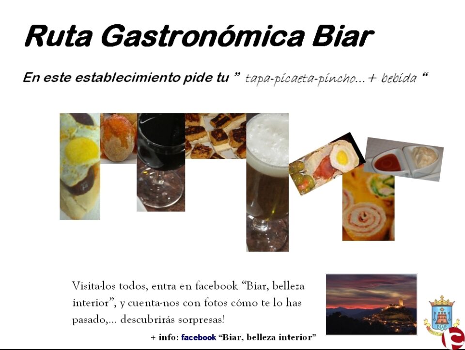 Del 2 al 11 de diciembre realizamos de nuevo la Tapa