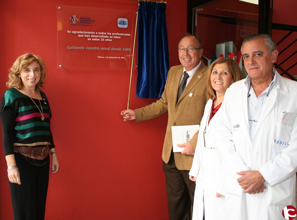 El Centro de Salud Villena I ha atendido más de cuatro millones de consultas en 25 años