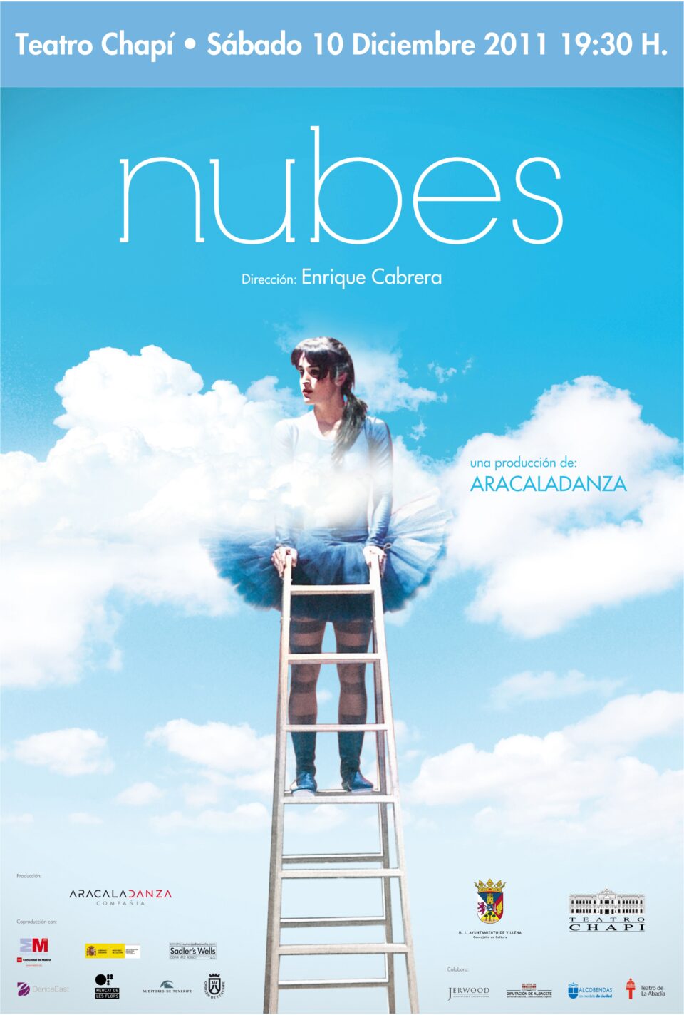 Llega al Chapí el espectáculo de danza más premiado del año: Nubes de Aracaladanza