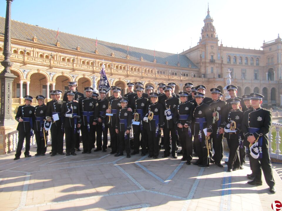 LA BANDA DE NUESTRO PADRE JESÚS DE MEDINACELI PARTICIPÓ EN EL II CONGRESO NACIONAL DE BANDAS EN LA CIUDAD DE SEVILLA