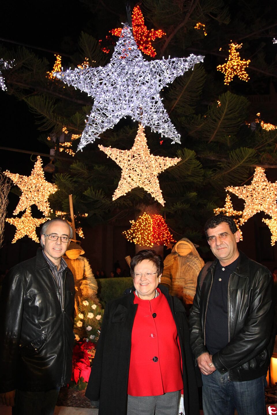 Encendido del árbol de navidad del MARQ
