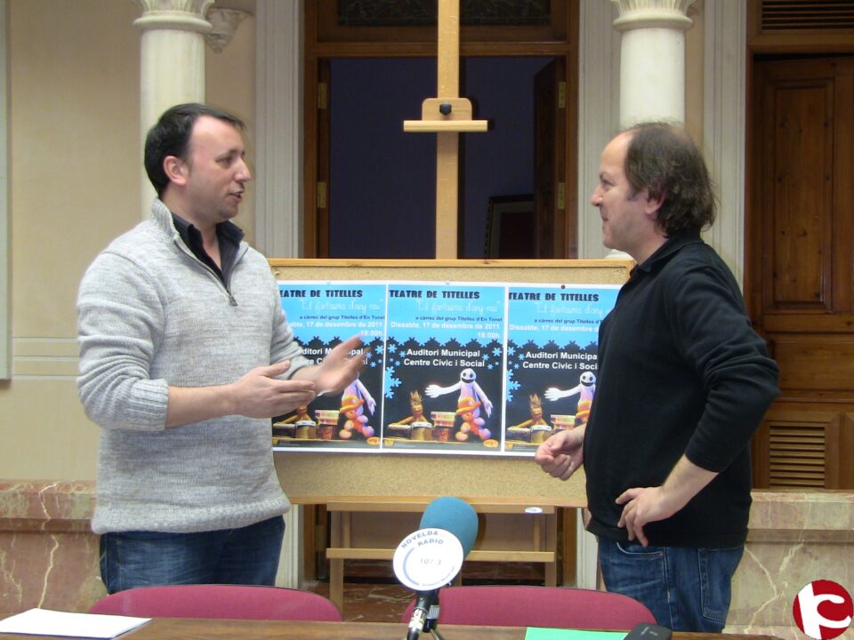 Normalización Lingüística organiza la representación infantil de títeres en valenciano El fantasma d´any nou