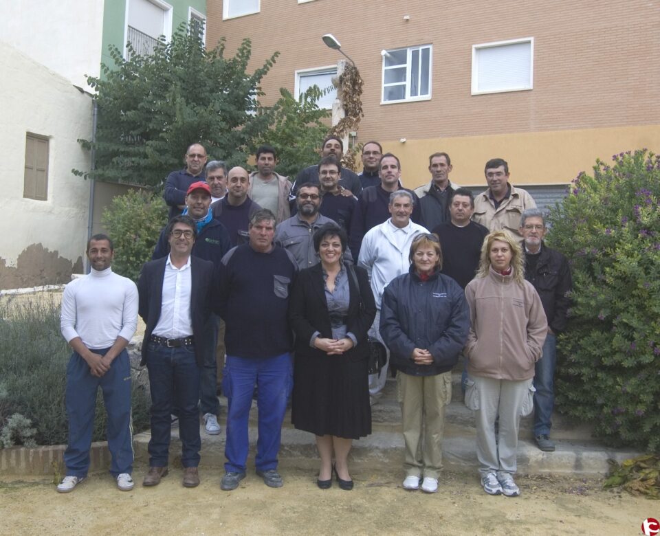 Jubilación de un oficial de obras del Ayuntamiento