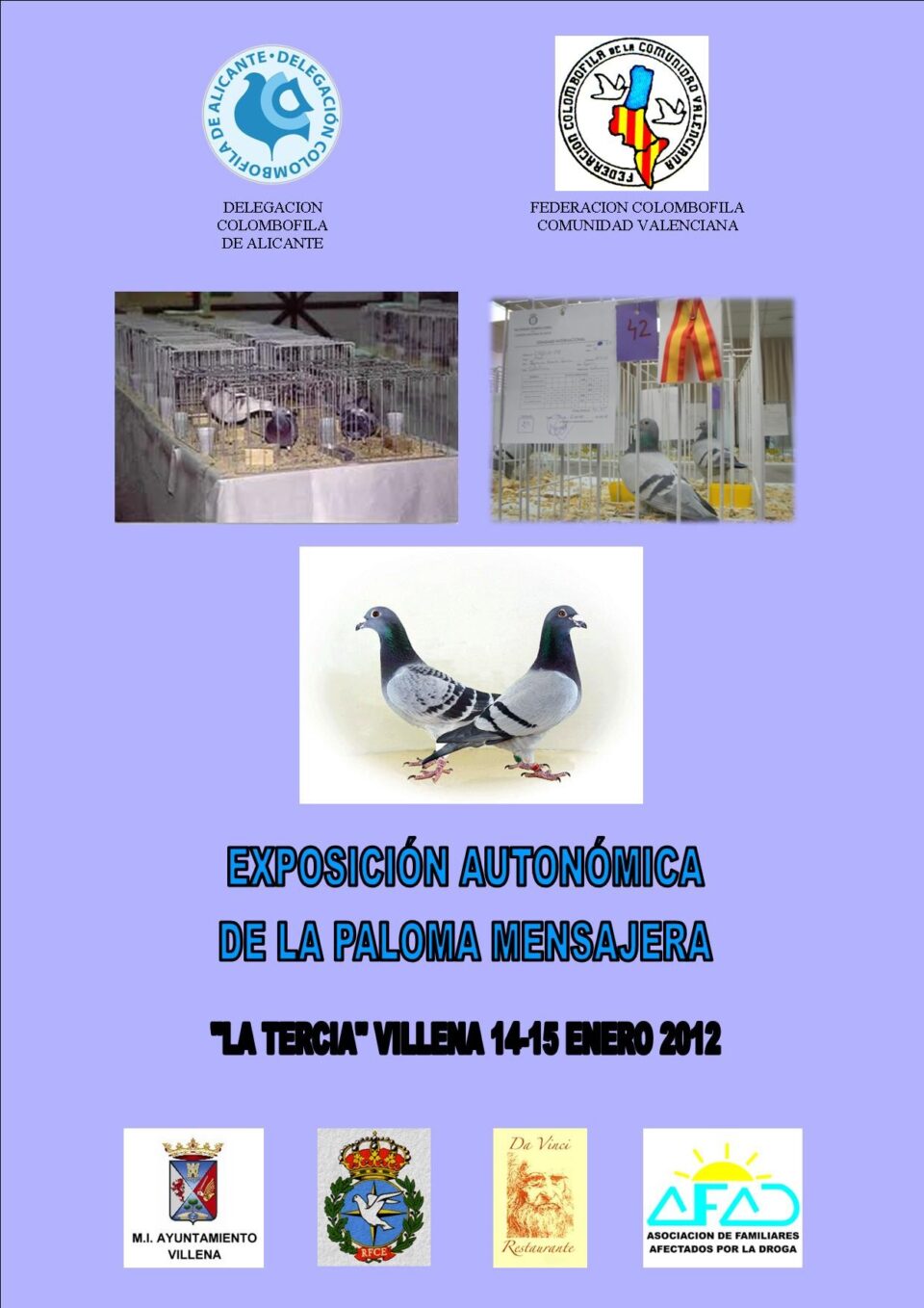 EXPOSICIÓN AUTONÓMICA DE LA PALOMA MENSAJERA