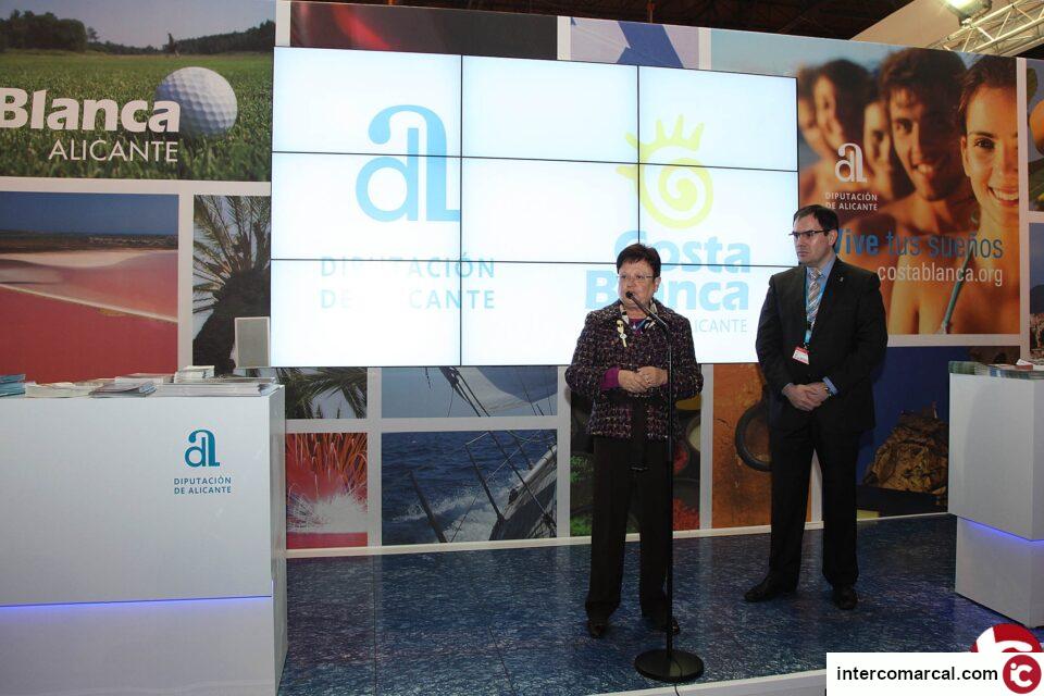 Diputación de Alicante: Pastor apuesta en Fitur por agrupar los productos turísticos de la provincia bajo la marca Costa Blanca