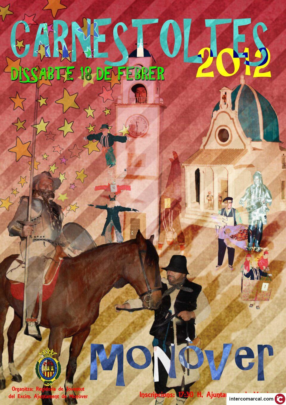 Cartel de Carnaval en homenaje al monovero Antonio Roman Pita
