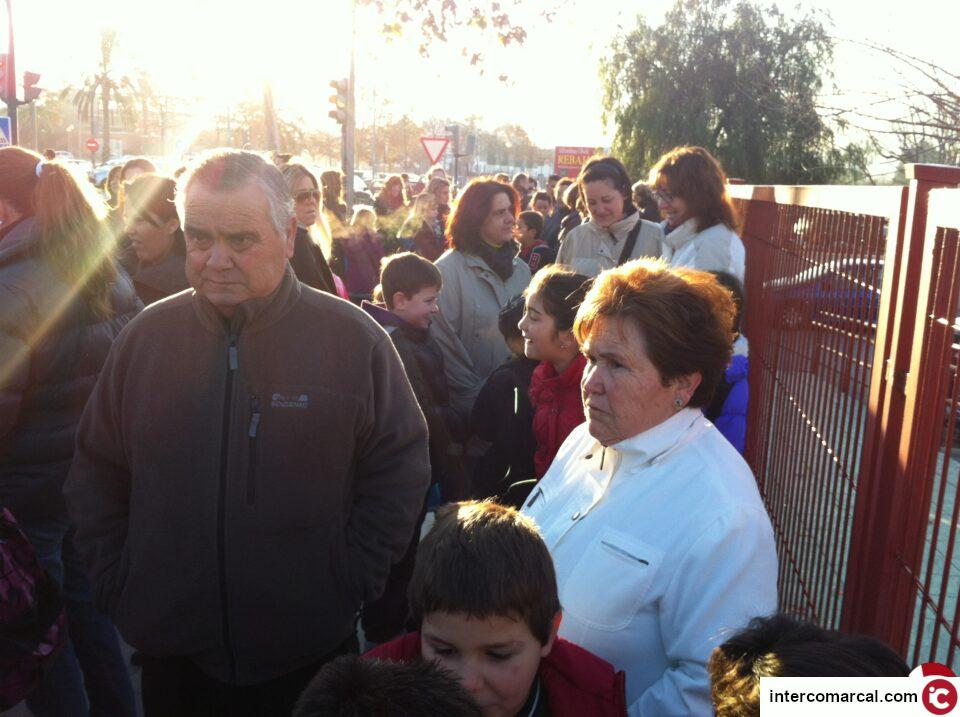 Protesta por los recortes en los colegios públicos de elda