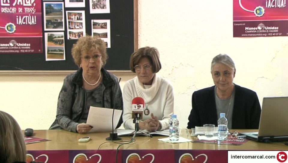 Manos Unidas presentó el jueves por la tarde su campaña en la parroquia de Santa Ana con la presencia de la coordinadora provincial