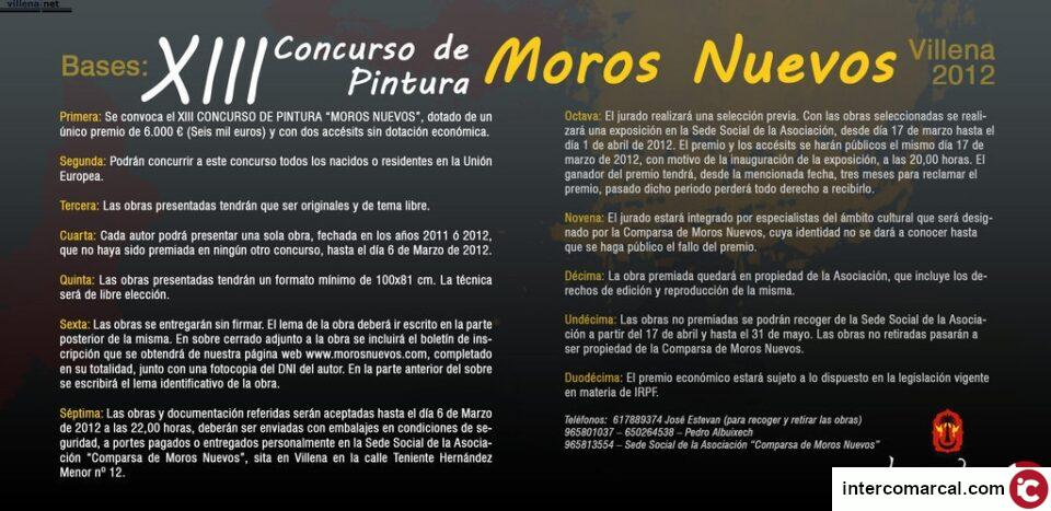 XIII Concurso de Pintura "Moros Nuevos"