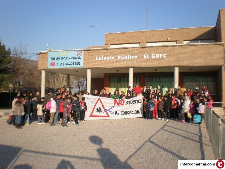 CADA VEZ SOMOS MÁS. EL COLEGIO PÚBLICO EL GREC CONTRA LOS RECORTES EN EDUCACIÓN