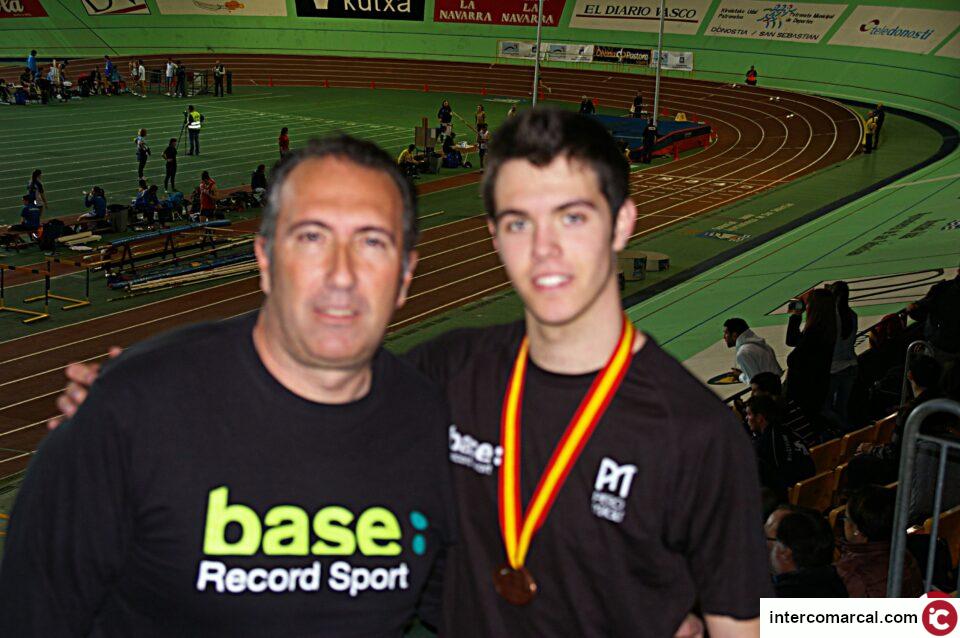 Excelente comportamiento el de Elías Hernández Soriano en el Campeonato de España Junior de Pista Cubierta