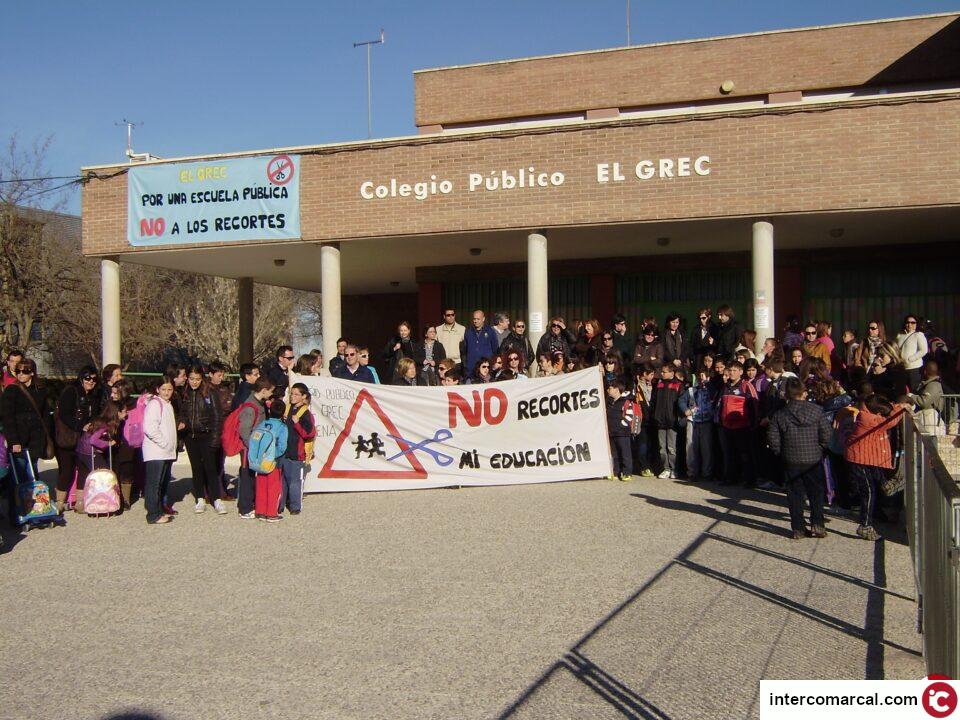 SEGUIMOS CRECIENDO. EL COLEGIO PÚBLICO EL GREC CONTRA LOS RECORTES EN EDUCACIÓN
