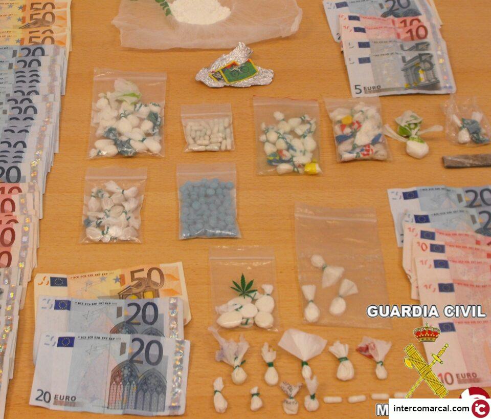 Seis personas detenidas por la Guardia Civil por venta de droga al menudeo en Almoradí
