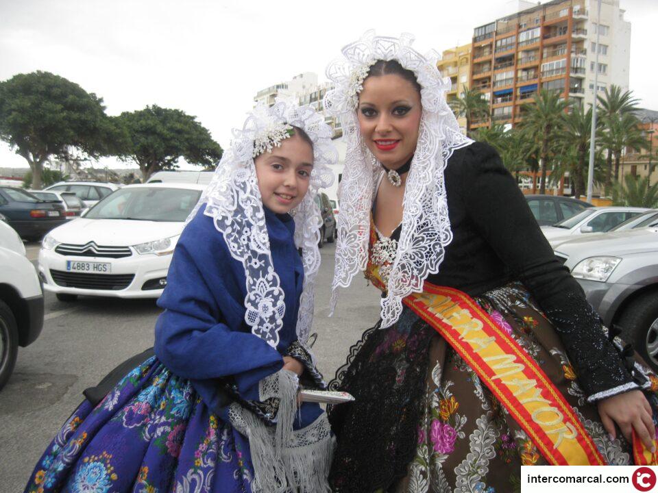 VISITA FALLERAS MAYORES DE ELDA A DENIA