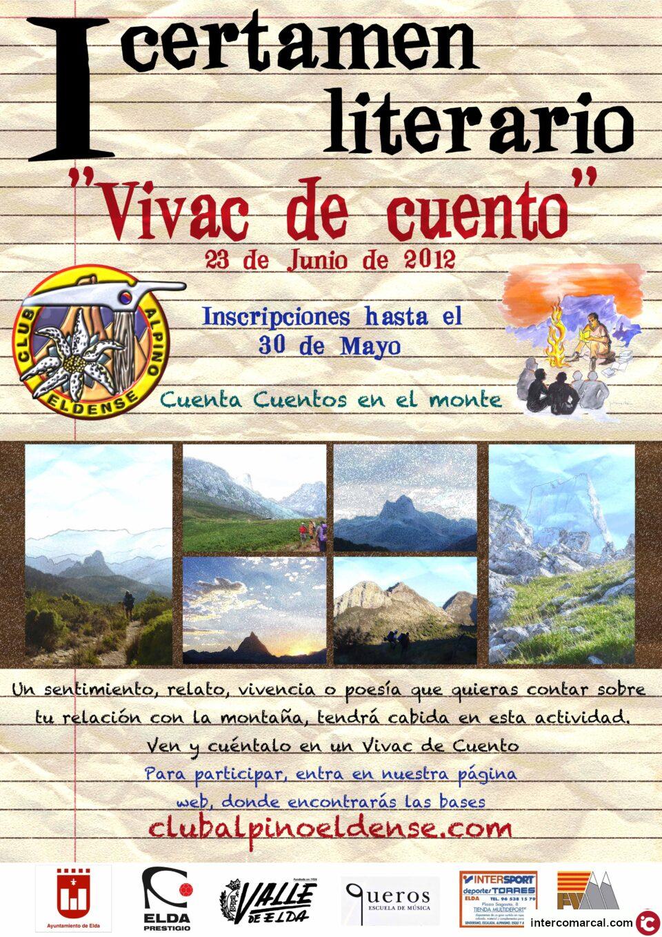 Llegan las primeras obras al I Certamen literario Vivac de cuento.