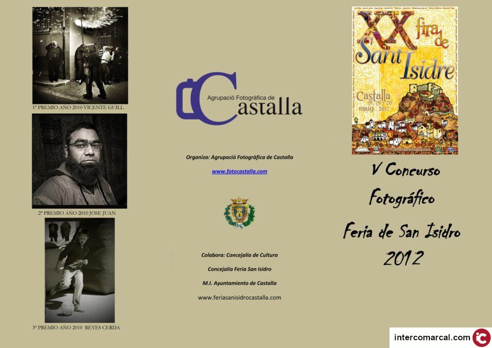 Bases concurso fotografía feria San Isidro 2012 Castalla