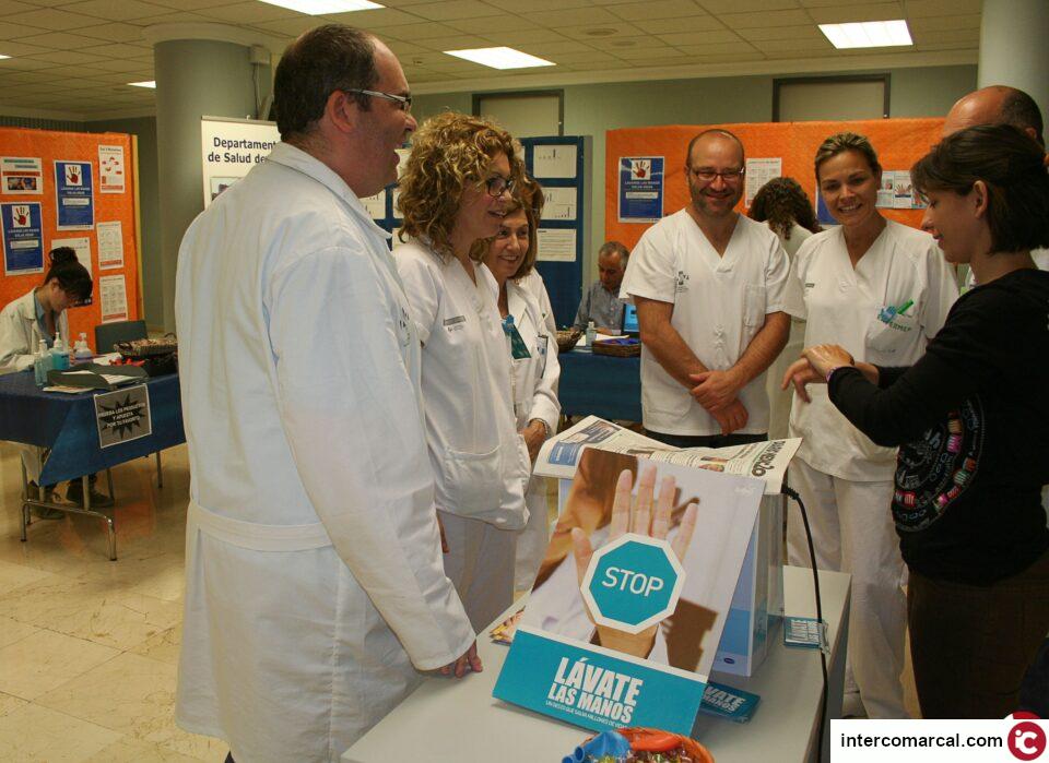 Día Mundial de la Higiene de Manos en el Hospital General de Elda