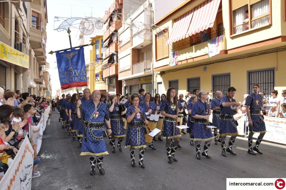 LA COMPARSA DE CRISTIANOS PARTICIPA EN EL BOATO INFANTIL DE PETREL