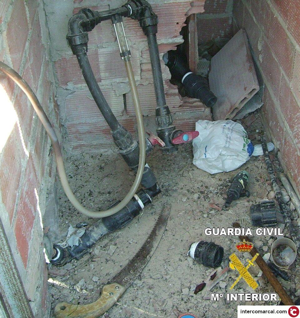 La Guardia Civil detiene a los presuntos autores del robo de contadores de los sistemas de riego en Villena y Caudete