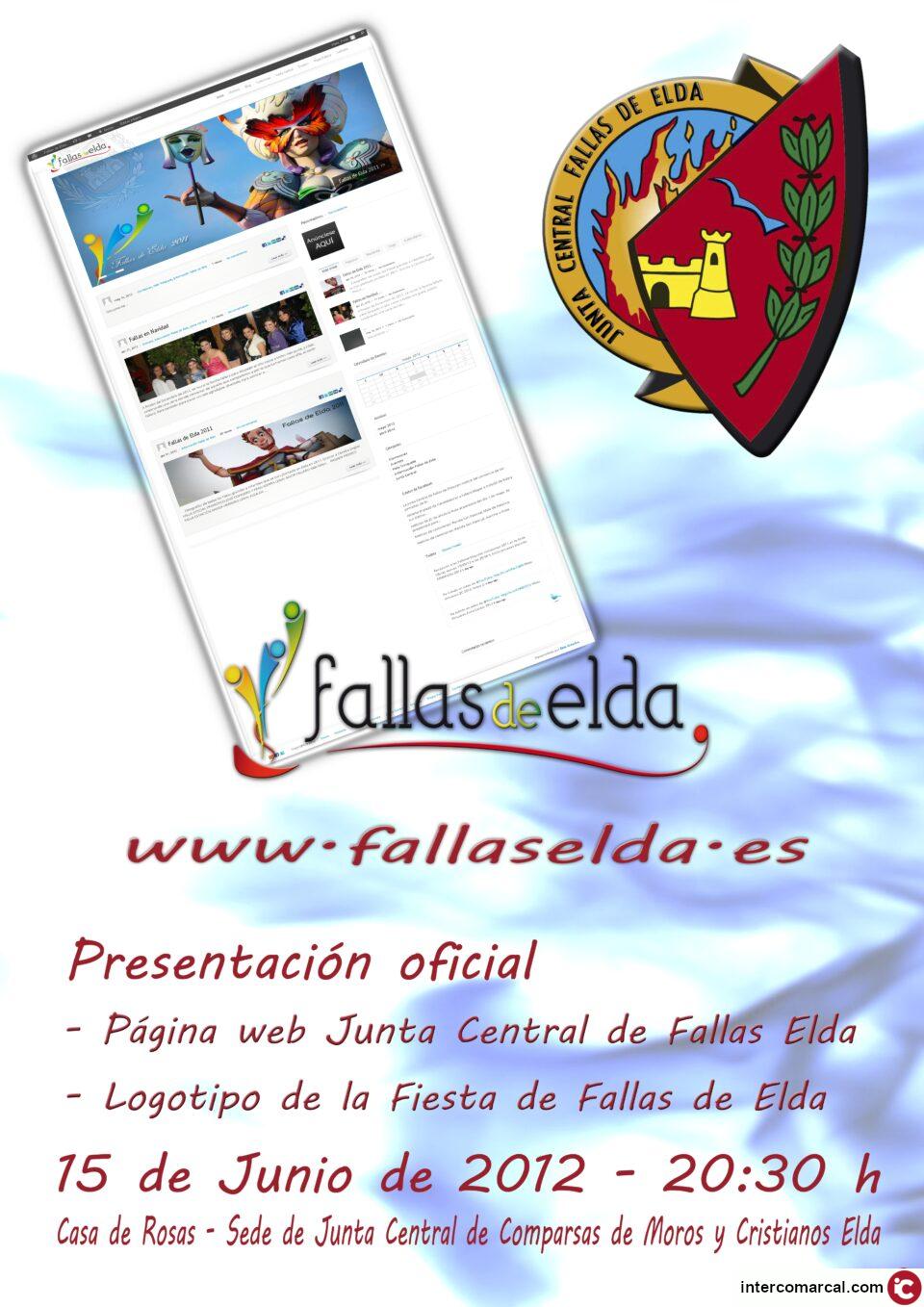 NUEVA PÁGINA WEB Y LOGOTIPO DE LAS FALLAS DE ELDA