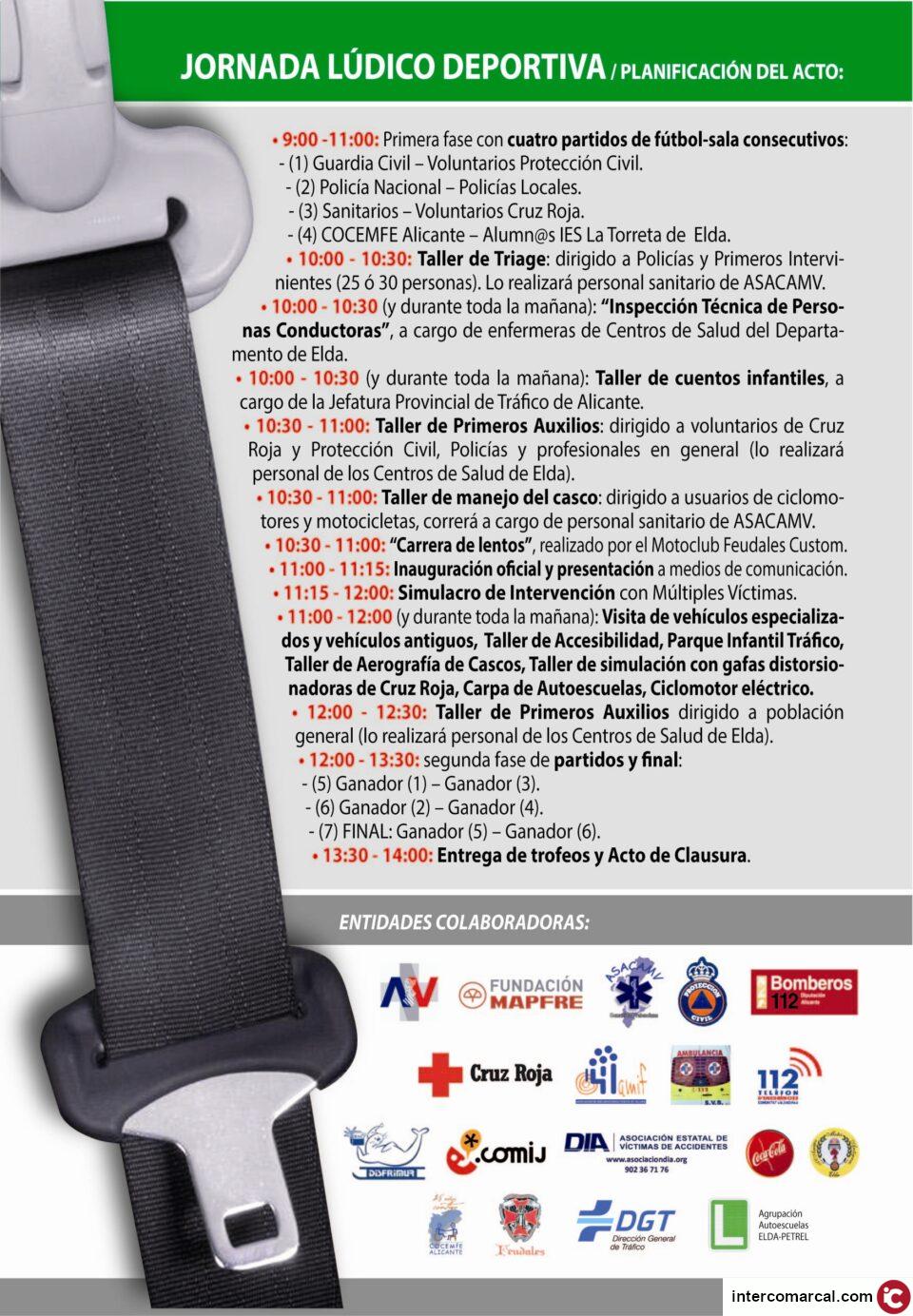Elda acogerá el III Día de la Seguridad Vial del Alto y Medio Vinalopó el próximo domingo