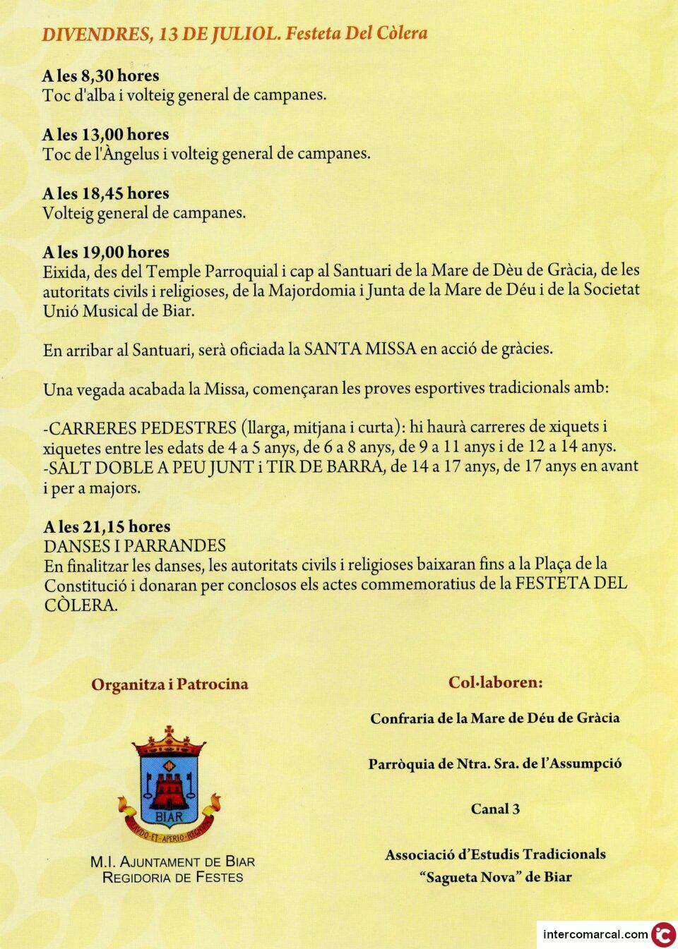 Primeras festividades veraniegas del municipio