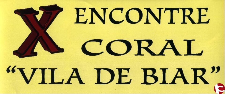 X Encontre Coral "Vila de Biar"