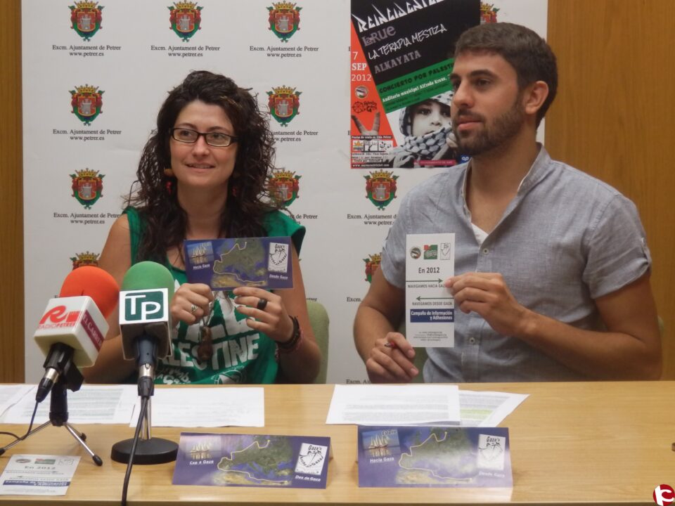 EU Petrer: Rueda prensa Rumbo a Gaza