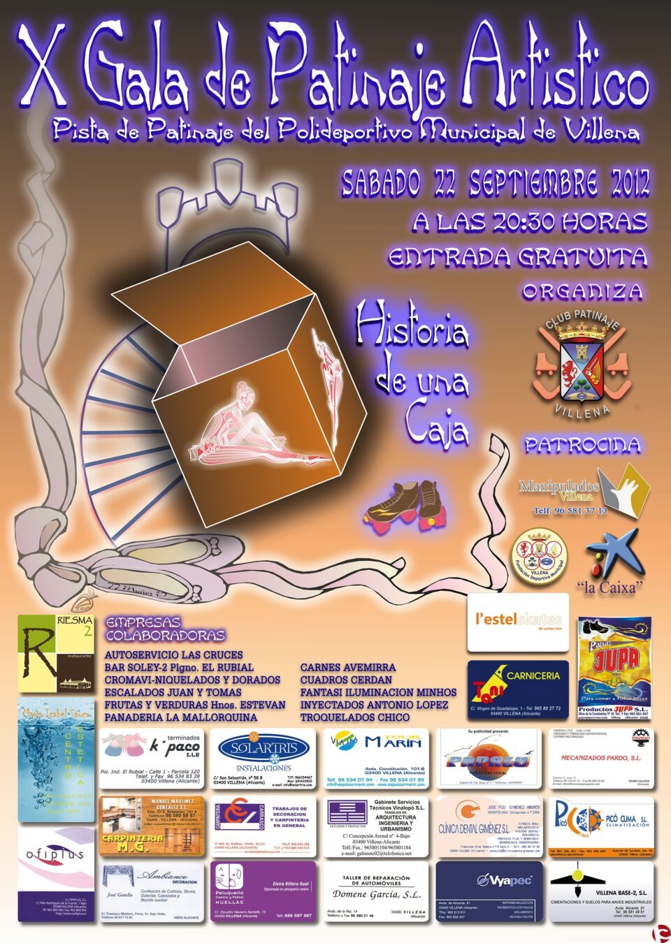 Gala del Club de Patinaje de Villena