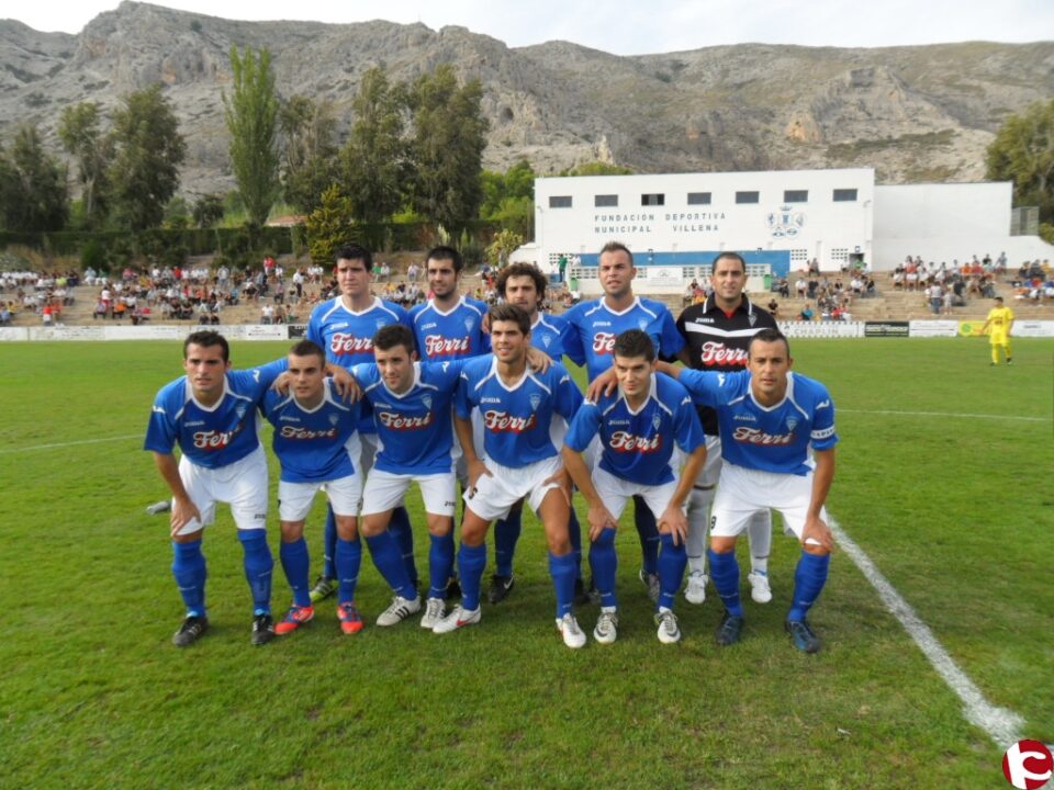 SE REPITIO LA HISTORIA. EL VILLENA EMPATA DE NUEVO. (Presentación de los equipos de la temporada 2012/13
