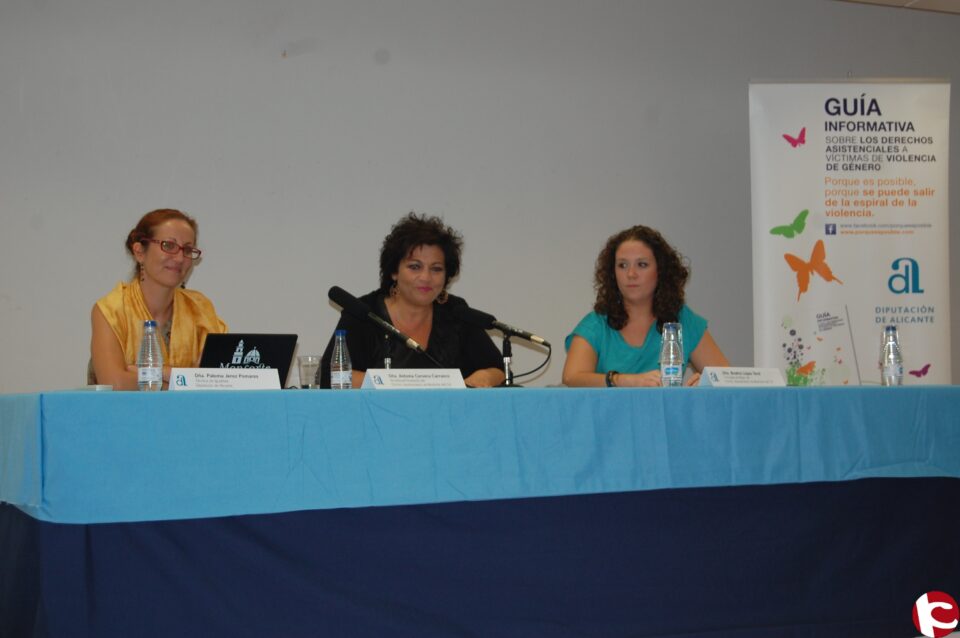 Monforte presentó una Guía sobre los derechos asistenciales a víctimas de violencia de género