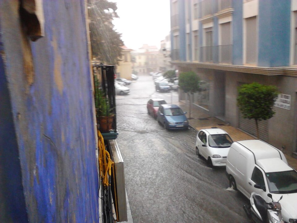 Intensas lluvias en toda la comarca