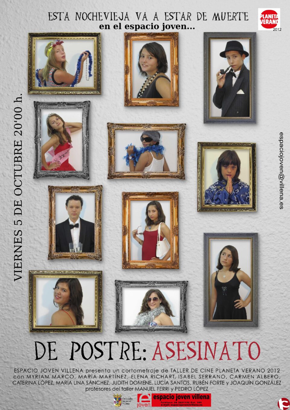 Presentación corto Planeta Verano. Viernes 5 de octubre a las 20.00 horas