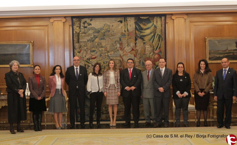La Princesa de Asturias recibe en Audiencia a la nueva Junta Directiva de FEDER