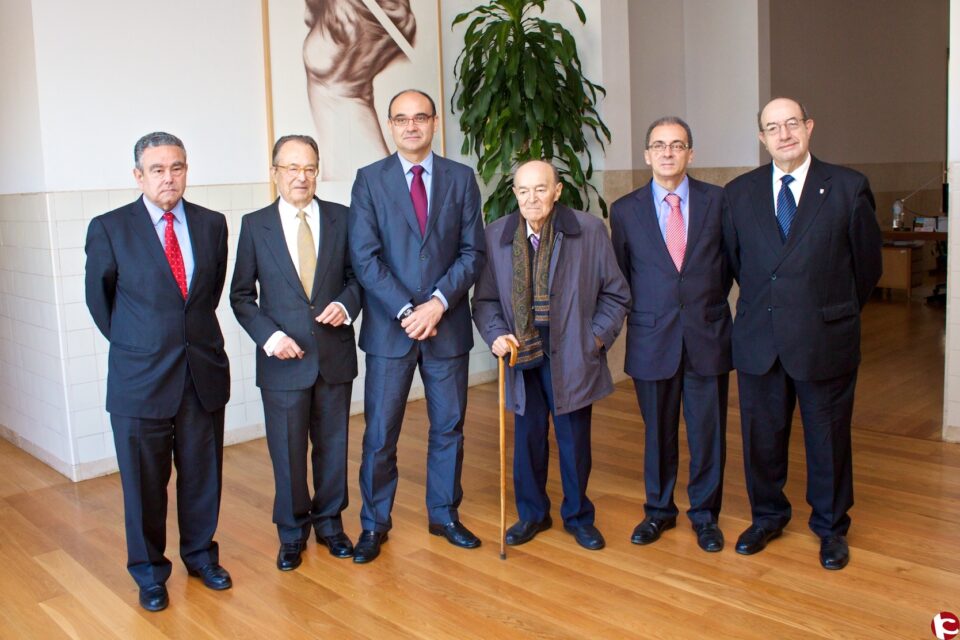 Encuentro histórico en el rectorado